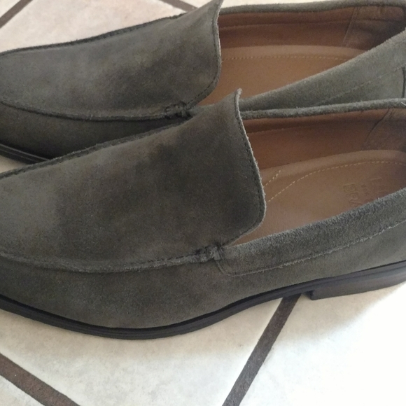 mens suede slip on dress shoes